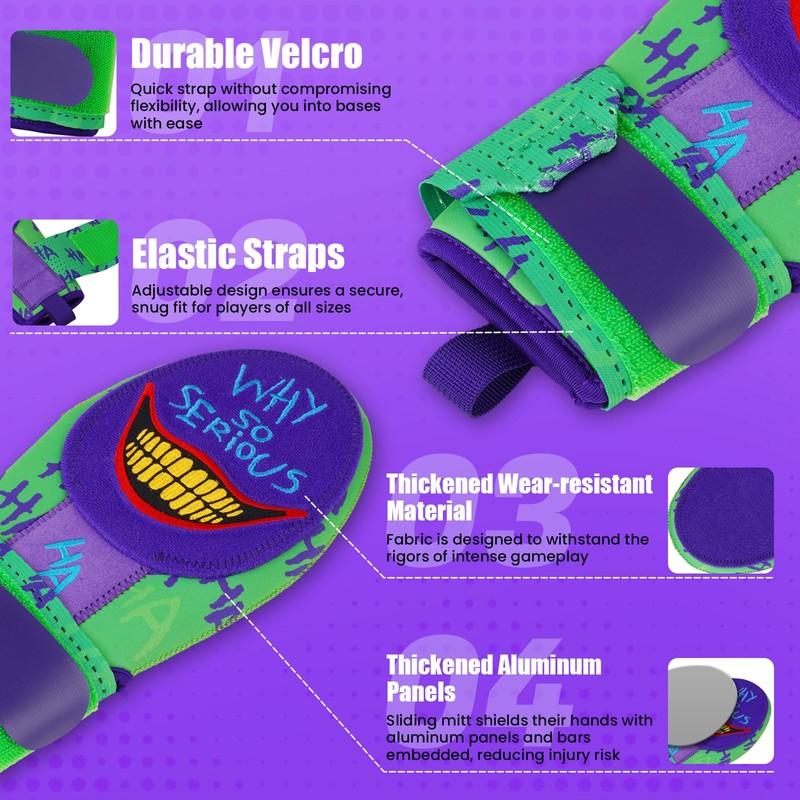 RVRAYS Baseball Sliding Mitt - Sliding Mitt for Youth -