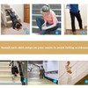Stair Nosing 36in Anti-Slip Edge Protector, Waterproof Self-Adhesive Stair Edging