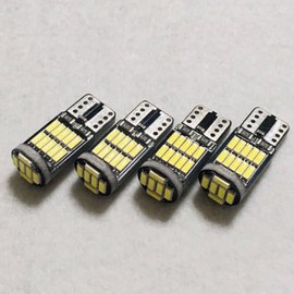 Super Explosion! Step Wagon RK5 LED Small Position License Plate Light 4pcs T10 White Wedge Sphere 12V Car Supplies