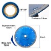 Solidure 180mm Diamond Cutting Discs,Super Thin 7 inch Turbo Cutting