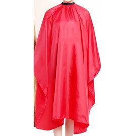 Hairdressing Cape, Unisex Adjustable Cutting Salon Hair Cut Hairdressing Barbers Cape Gown Professional Hairdressing Salon Cape Red for Salon Barber Styling Hair
