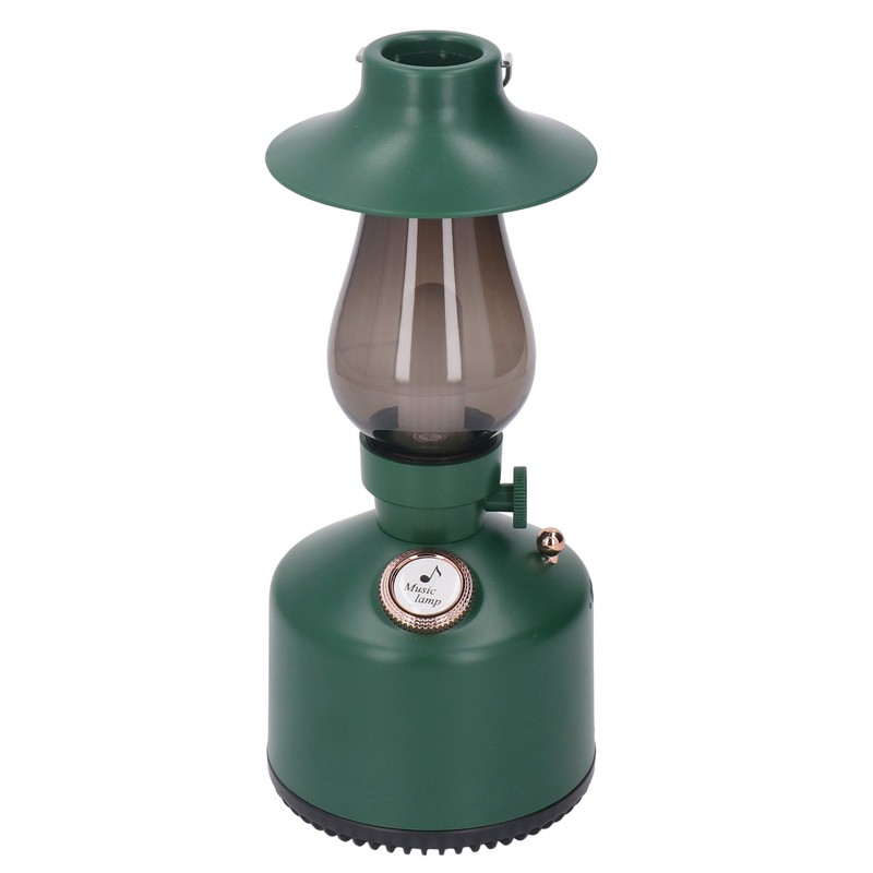 Hanging Hand Lantern Bluetooth Music with 1200MAH Battery Retro Camping