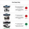 TONOYTIM Window Visors Rain Guards Side Wind Deflectors for 2015-2025