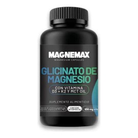 Magnemax Glicinato Magnesio Mct Oil Caps Sabor