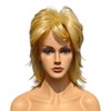 QITAQOTA Blonde Mullet wig for Women Pop Rock Wig for