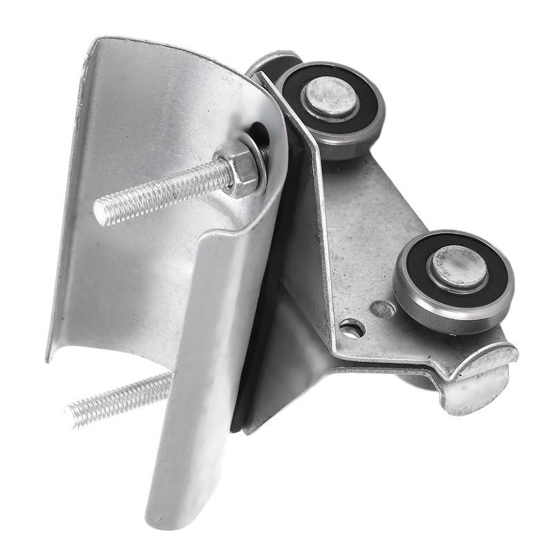 Stainless Steel Track Roller Wheel Trolley 24mm Pulley Diameter Cable