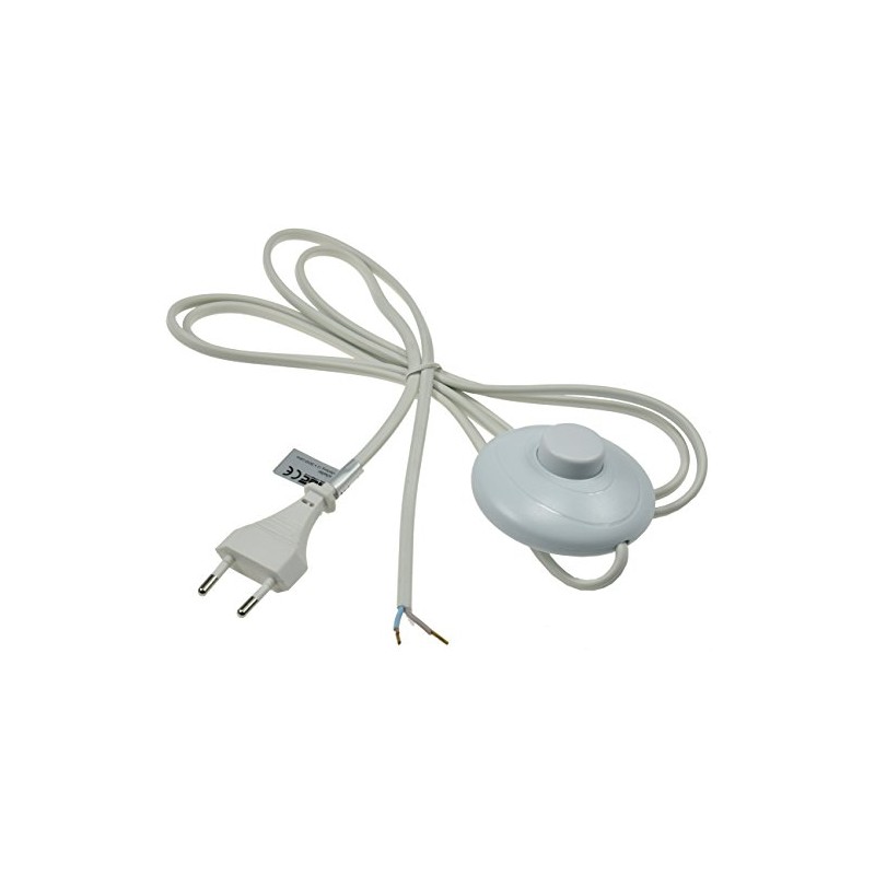 Cable with Foot Switch 2 m for Lamps Euro Devices