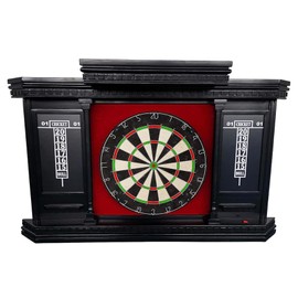 Hot Hand Darts Hot Hand Hinsdale Dartboard, Large, Jet