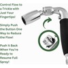 High Sierra® Solid Metal Handheld Shower Head, Lead-Free, with Built-In
