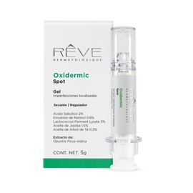 Reve Dermatologique  Oxidermic Spot Gel - Imperfecciones Localizadas  Secante y Regulador  5g - Producto Original de Alta Calidad, Entrega Rápida y Se