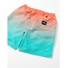 Rusty 963404 Boys Gradient Surf Trunks Board Shorts, orange