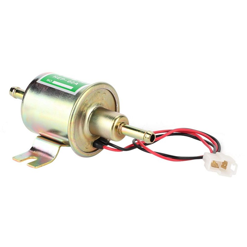 HEP-02A Universal High Performance Fuel Pump Metal Low Pressure Screw