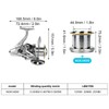 4.8:1 Spinning Fishing Reels Strong Braking Force All Metal Long