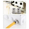 sourcing map 2Pcs M8 Cable Gland Metal Waterproof Connector Wire