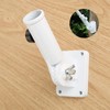Flag Holder Flag Wall Mount Adjustable Holder Bracket Screw Pole