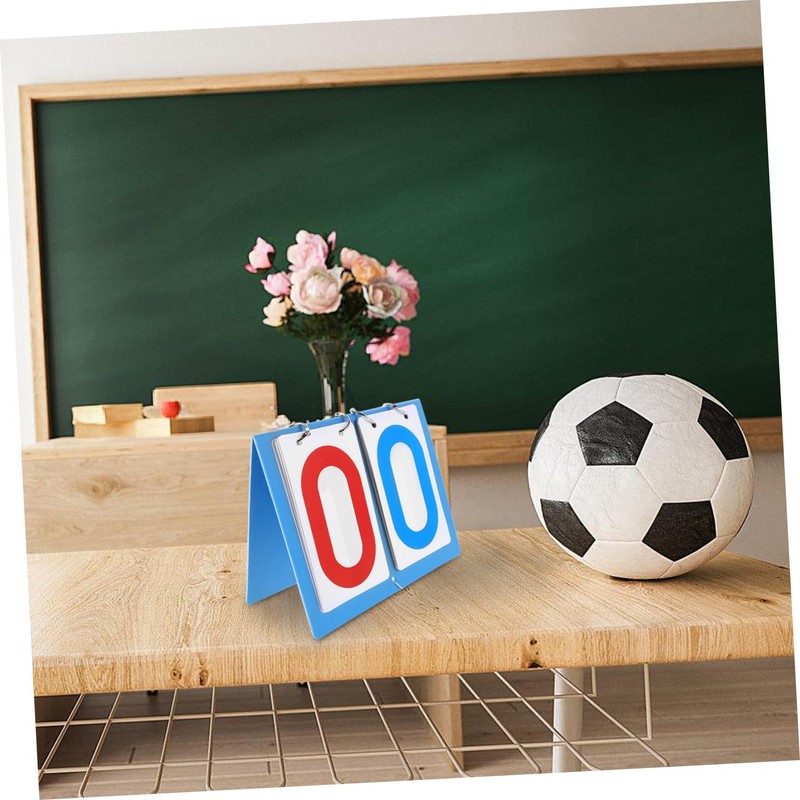 SUPVOX Portable Tabletop Scoreboard Flipper for Volleyball Basketball Tennis Soccer