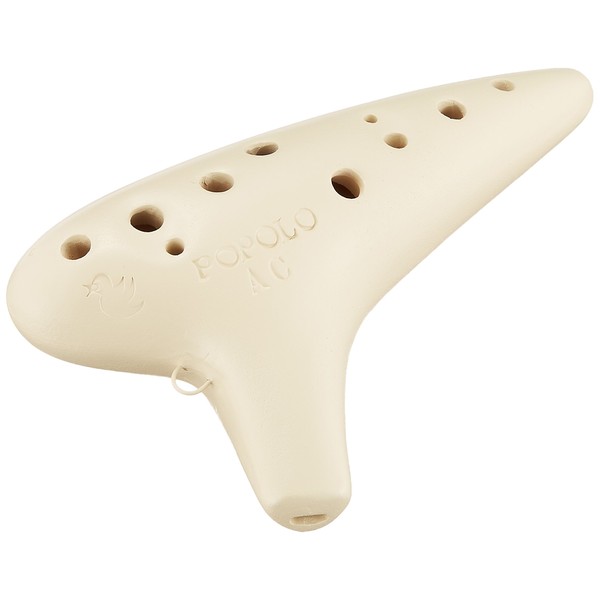 Popolo S-AC Ocarina (Alto C), lvory
