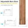 RV Sliding Door Guide, Adjustable Sliding Barn Door Hardware with