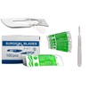 artlab-Pack of 100 Scalpel Blades #10,Scalpel Blades for Knife Scalpel,