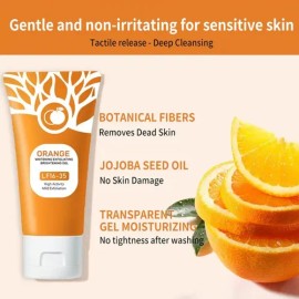 Limpiador Exfoliante Natural Poros Perfectos Naranja, 2