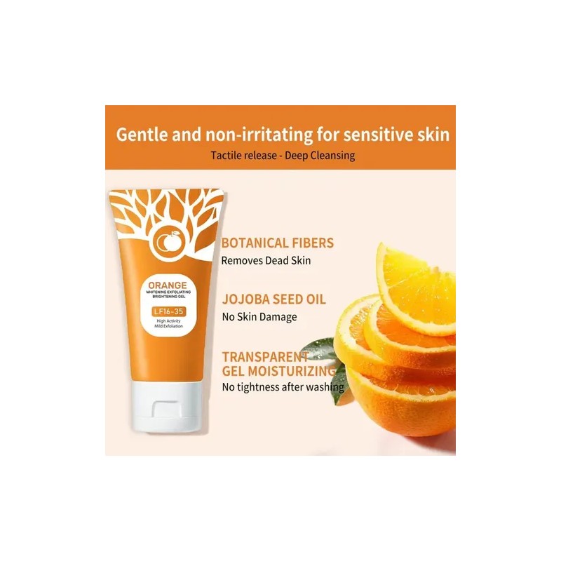 Limpiador Exfoliante Natural Poros Perfectos Naranja, 2