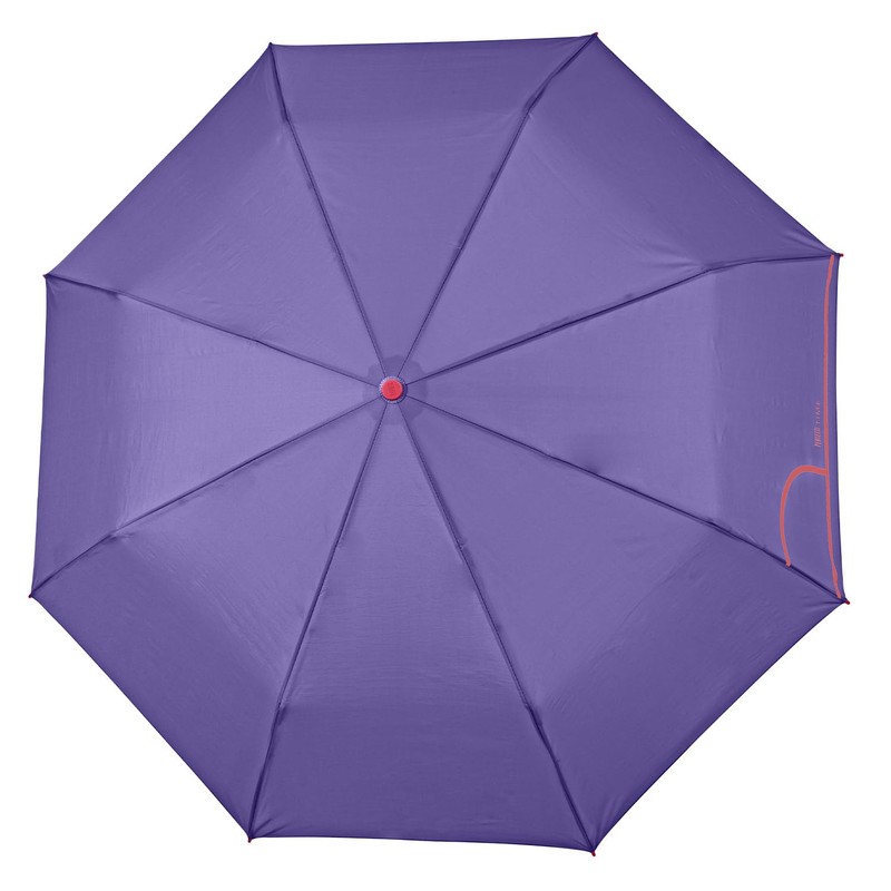 PERLETTI Multicoloured Automatic Umbrella for Women with Dots - Pocket