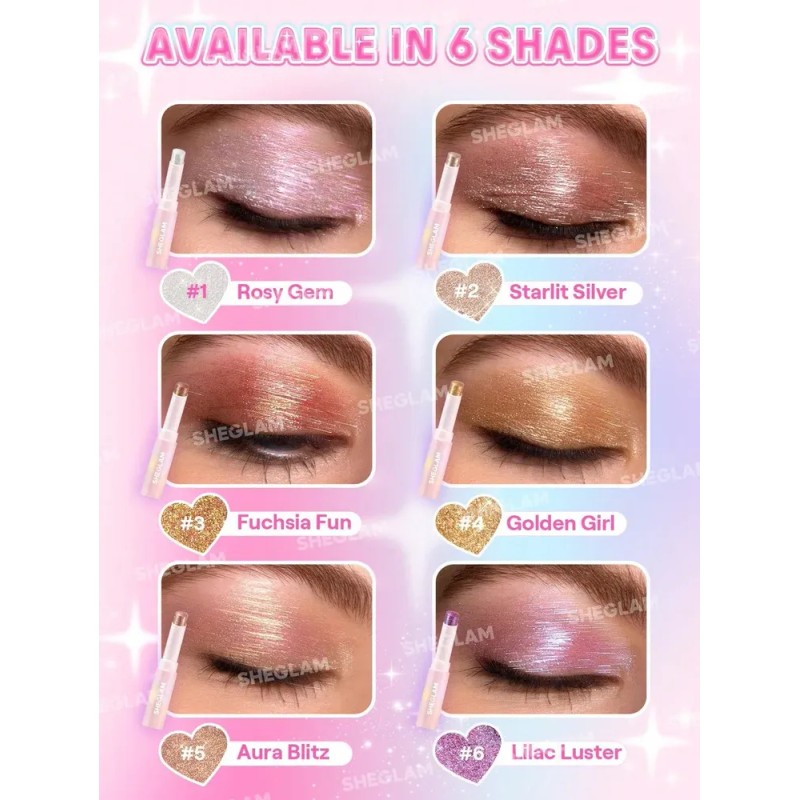 Sheglam Crystal Jelly Glaze Barra De Sombra - Golden Girl
