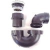 United States HDW P118C Chrome Finish Mobile Home Tub Drain