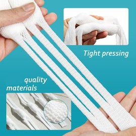 Comphic Elastic Nasal Bandage, External Nasal Bandage Elastic Bandage for Use After Nasal Surgery Dressing Rack (10 Pieces)
