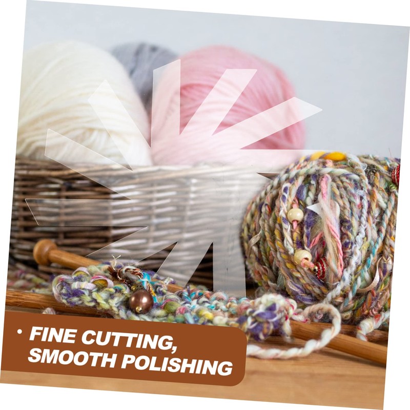 Operitacx Lasting Use Acrylic Sewing Ruler Quilting Template Storage Basket