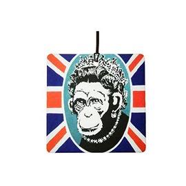 Ali Air Freshener Banksy Monkey Queen Car Air Freshener