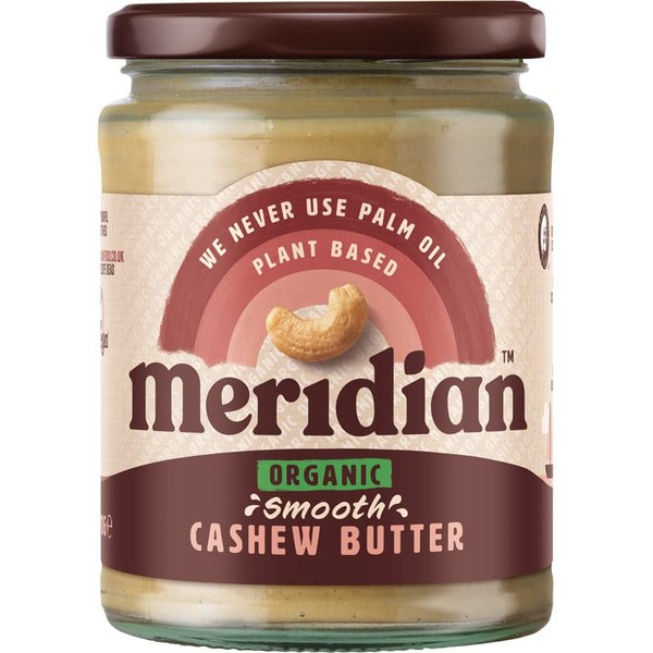 Meridian Organic Smooth Cashew Butter Spread, 470 g