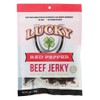 Lucky Beef Jerky - 3oz Slab (Red Pepper, 1 Pack)