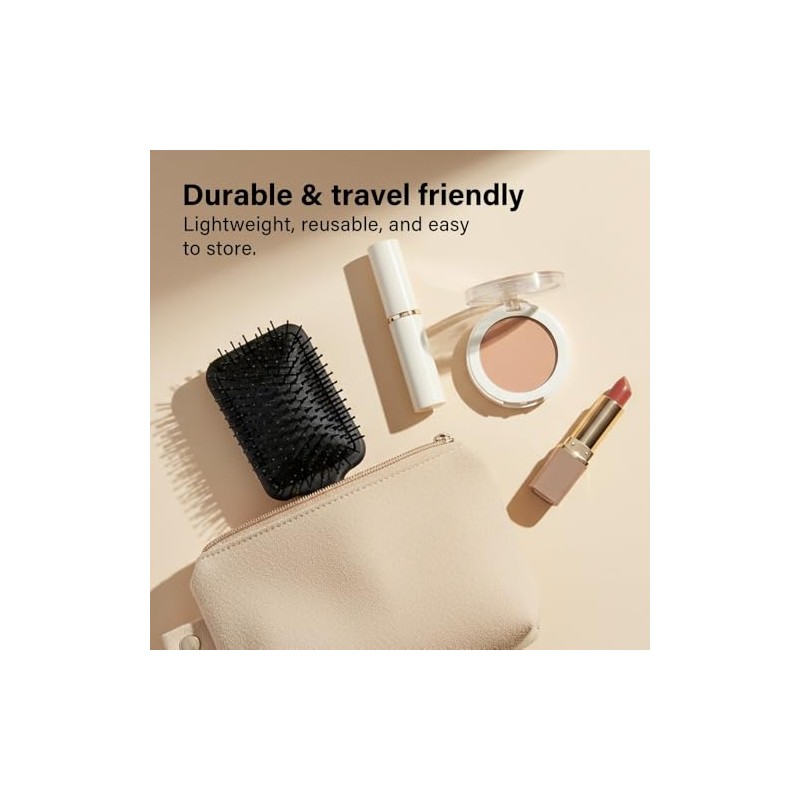 Paddle Hair Brush Professional Detangling Brush With Soft Rounded Bristles