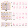 YINGJEE Large Quilted Makeup Bag for Women and Girls, Cute