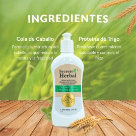 Crema Para Peinar Secreto Herbal Rizos Definidos 245 Ml