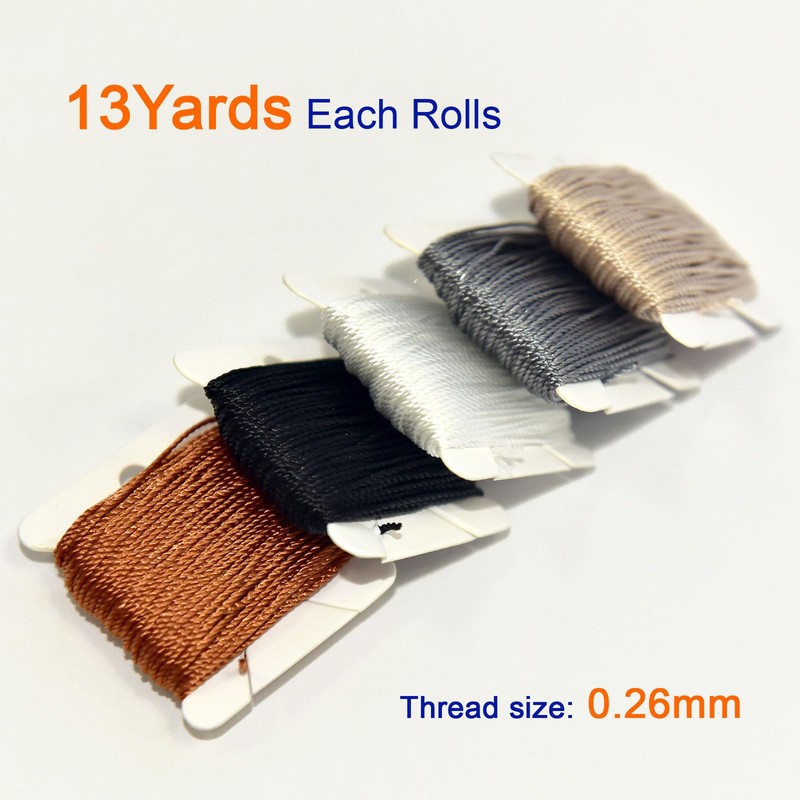 Zwzxd Extra Strong Upholstery Repair Sewing Thread Kit Including 7