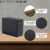 PU Leather Rectangular Tissue Box Cover - Multifunctional Tissue Box