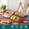 vancasso Serving Platters Set of 3, 16"/14"/12" Inch Rectangular Trays