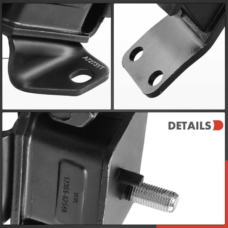 A-Premium 3PCS Engine Motor Mount and Transmission Mount Kit Compatible