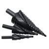 Mengshen HSS High Speed Steel Step Drill Bit 3-Piece Set