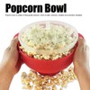 Large Microwave Popcorn Popper with Lid Handle BPA Free Foldable