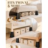 Apipi 8 inch Bed Risers for Dorm Twin XL -