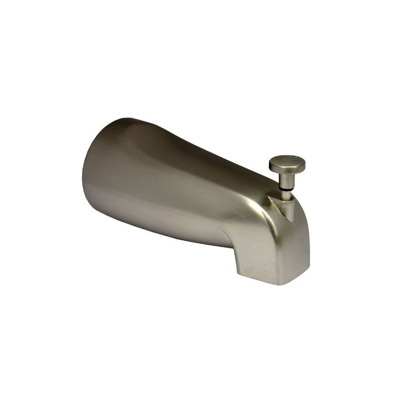 LASCO 08-1045 Bathtub Spout with Front Lift Diverter with 1/2-Inch