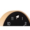 Karlsson Natural Cuckoo Wall Clock - BLACK (KA5886BK)