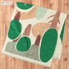 Kusunobashi Crest Woven Morita MiW Morita House Bath Towel, Green
