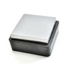 JTS Steel Bench Block W/Rubber Base 2-1/2" Square 1" Thick