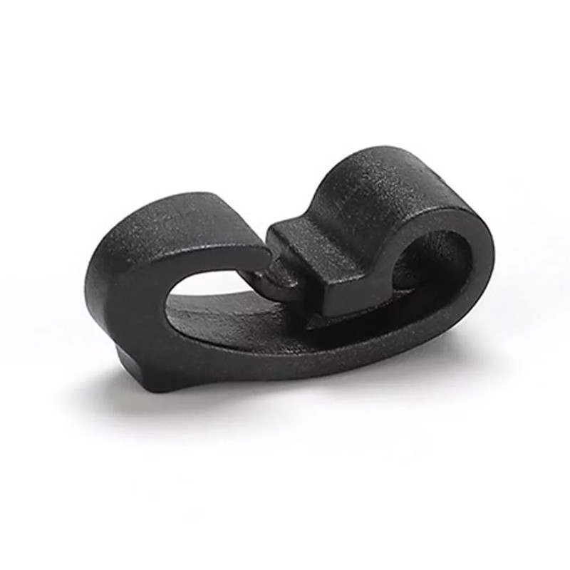 DraCra 25 Pack Bungee Cord Connector Dual Hook Buckle Lock