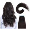 Suyya Extensiones Cabello Natural 20pz Negro Natural 16in 40gr