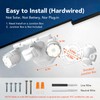 OREiN Motion Sensor Outdoor Lights, 450° Superwide Adjustment Dimmable Dusk